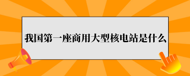 我国第一座商用大型核电站是什么.jpg