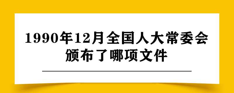 1990年12月全国人大常委会颁布了哪项文件.jpg